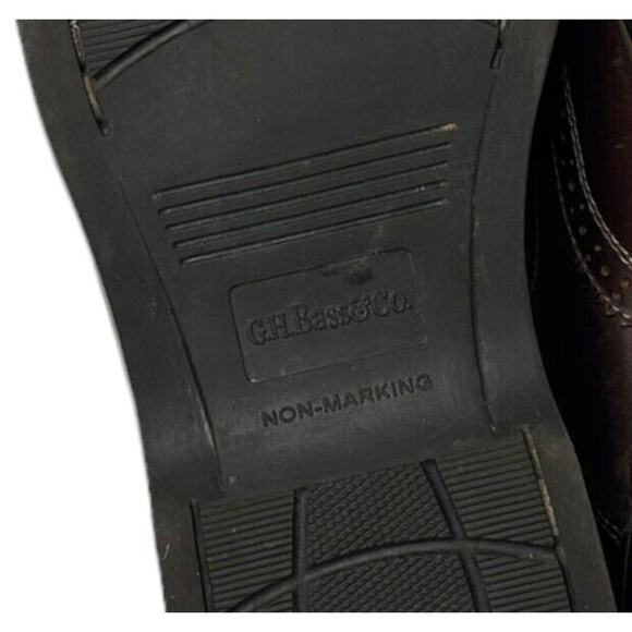 GH Bass Billy Mens Ankle Boots Brown Leather Wingtip Brogue Round Toe Lace Up 13 - Picture 13 of 13